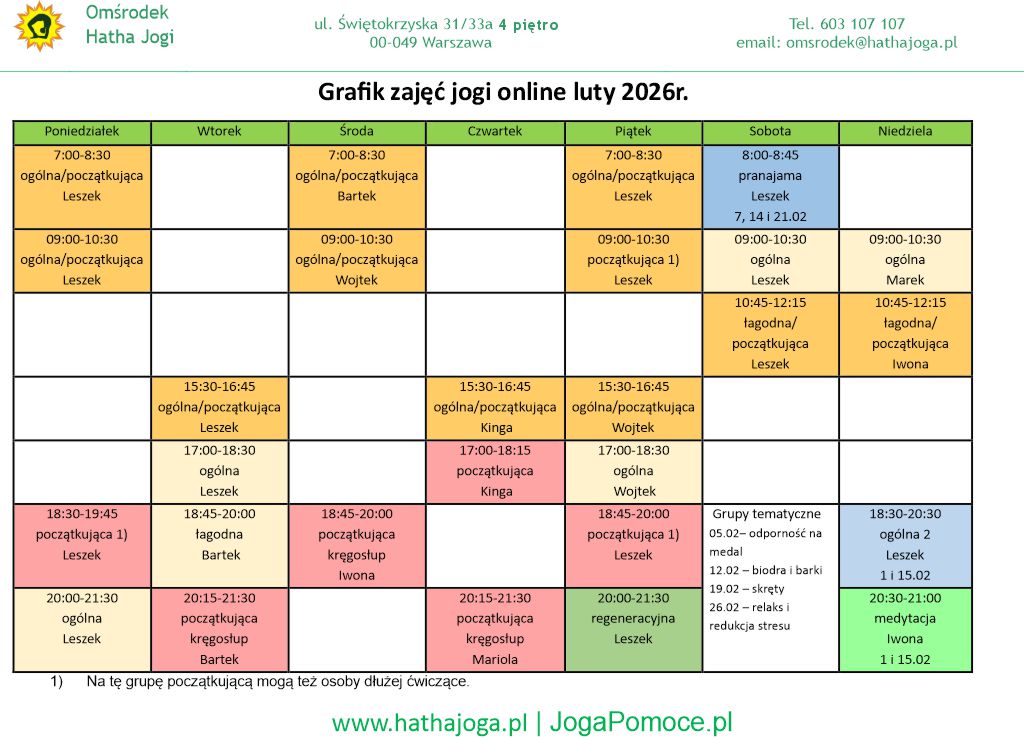 grafik jogi online luty 2026