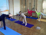 joga dzieci półksiężyc
