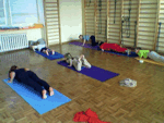 joga dzieci kij