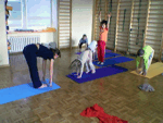 joga dzieci powitania do słońca