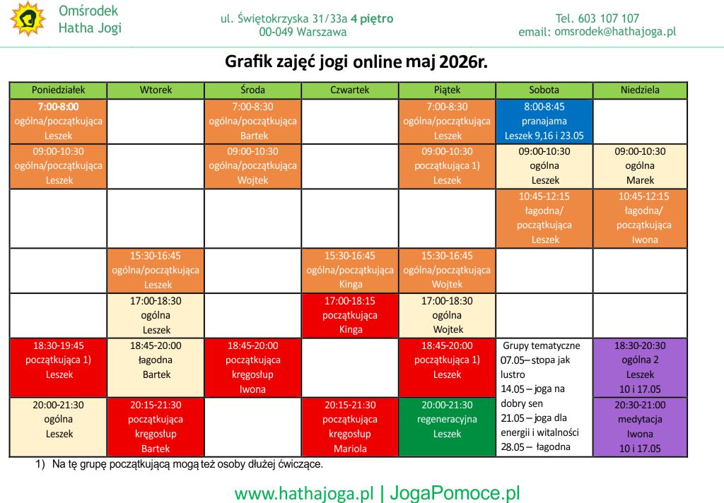 grafik jogi online maj 2026
