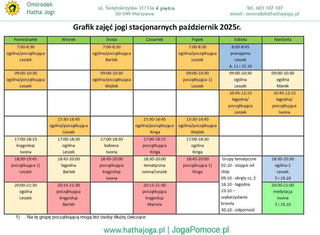 grafik jogi stacjonarne październik 2025